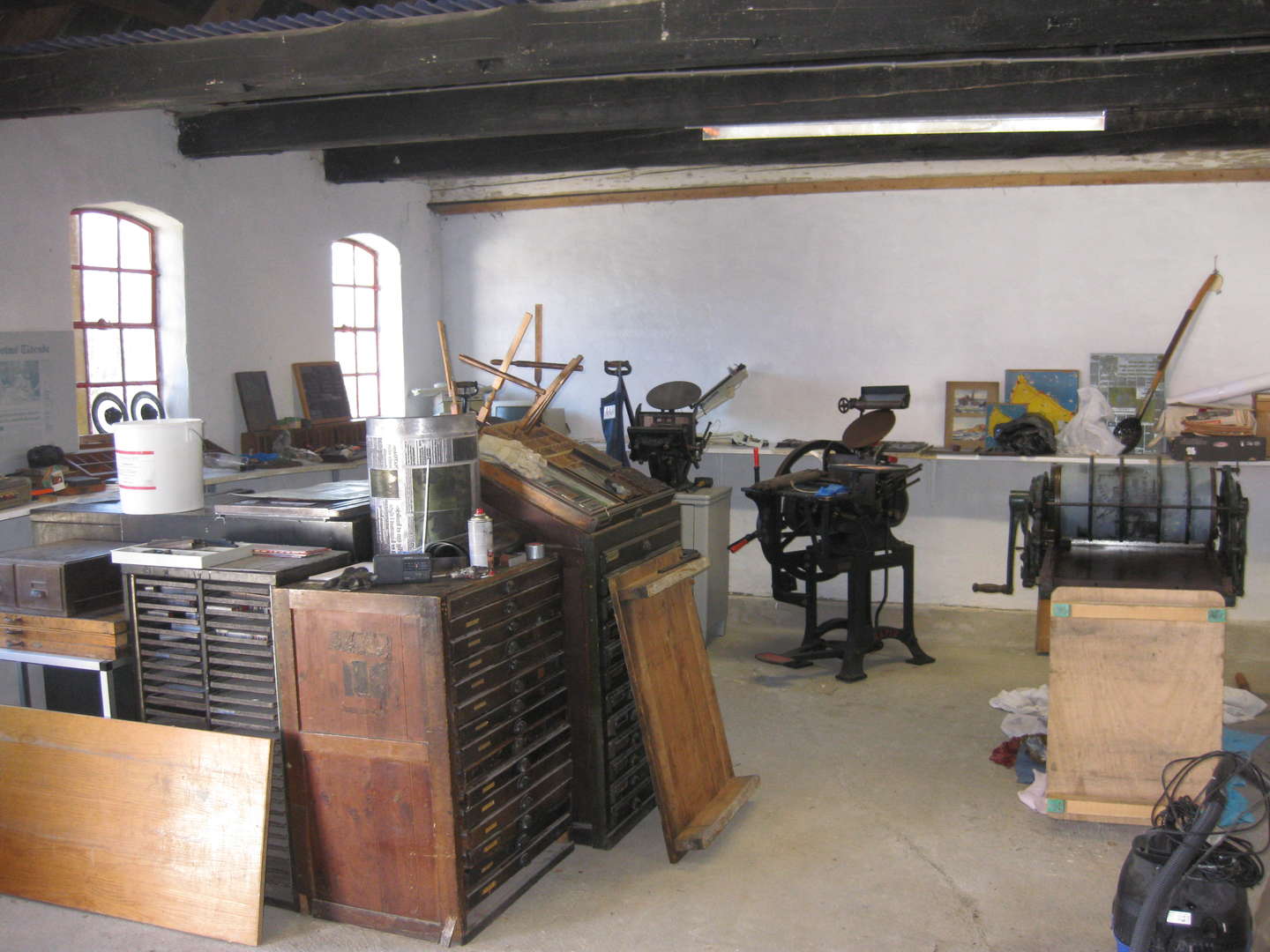 Familiemuseum med teknik i lange baner