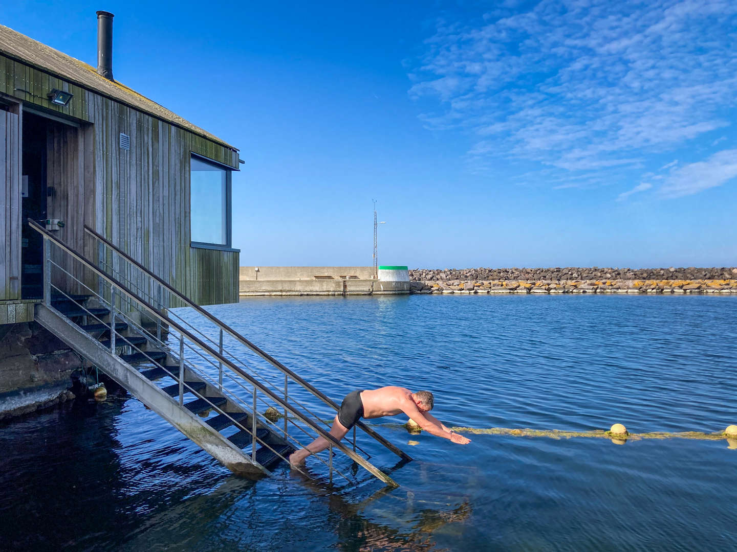 Oplev det kolde gys i Hasle Havnebad