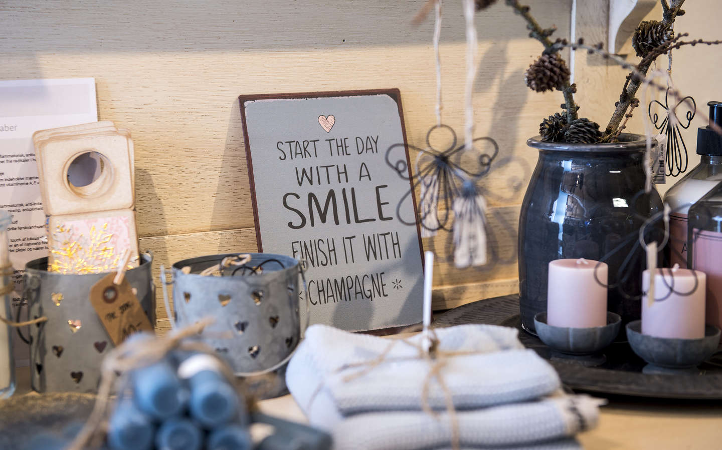 Kaffe i hyggelige omgivelser 