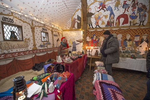 Stort julemarked p Bornholms Middelaldercenter
