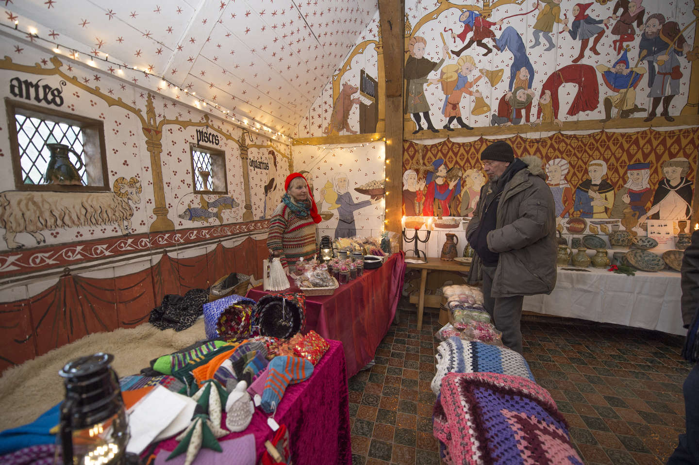 Stort julemarked p� Bornholms Middelaldercenter