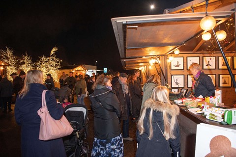 Julestemning ved havnen