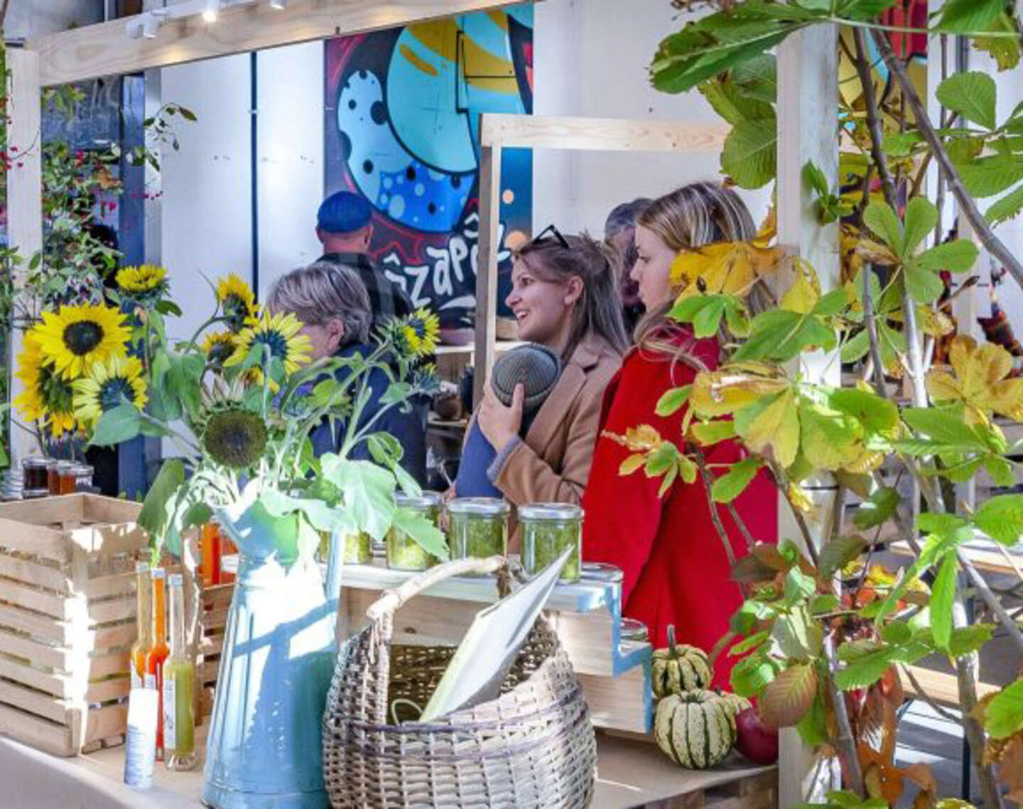 Stort p�skemarked p� Smedjen