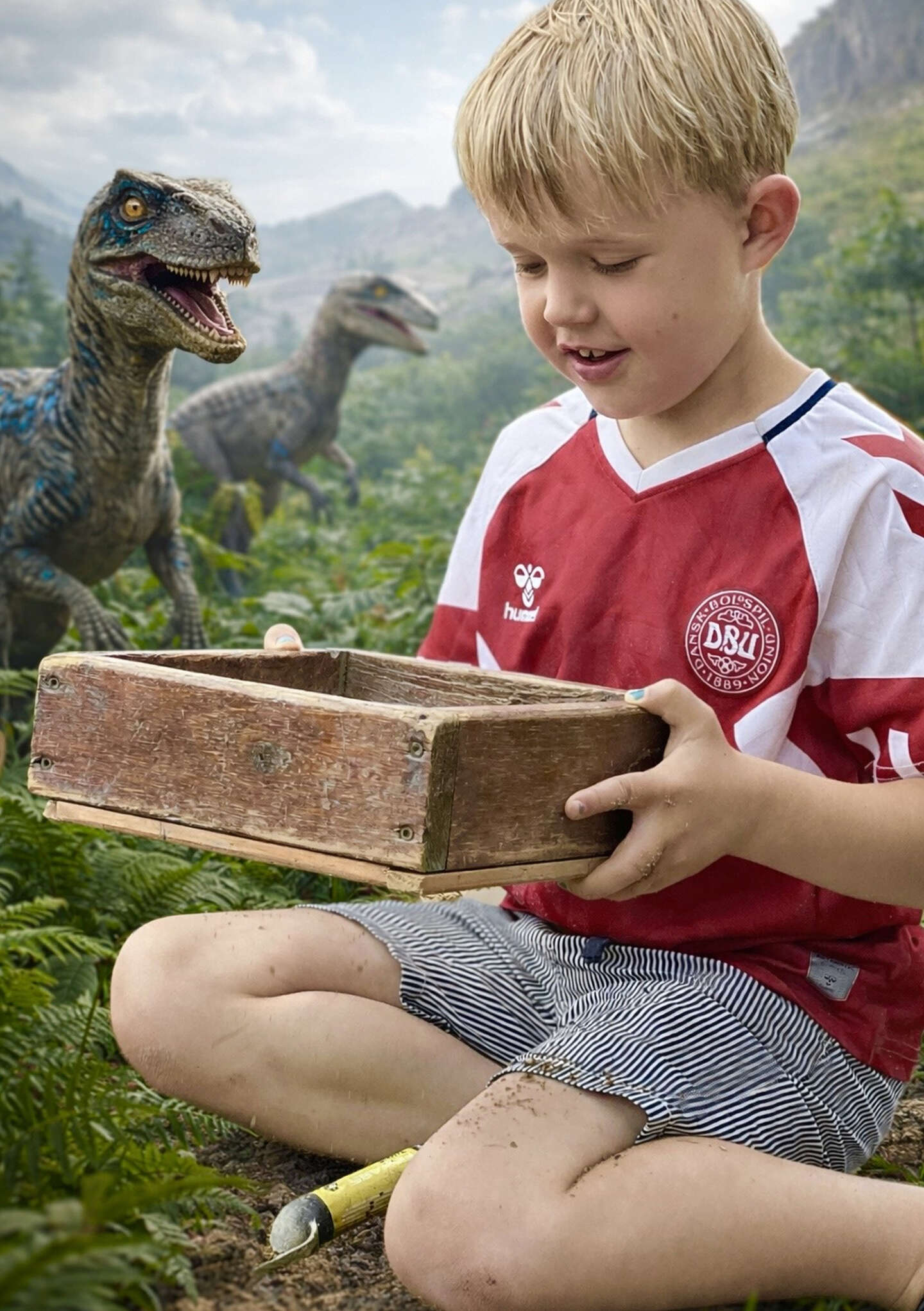 Tag p� fossiljagt p� NaturBornholm 